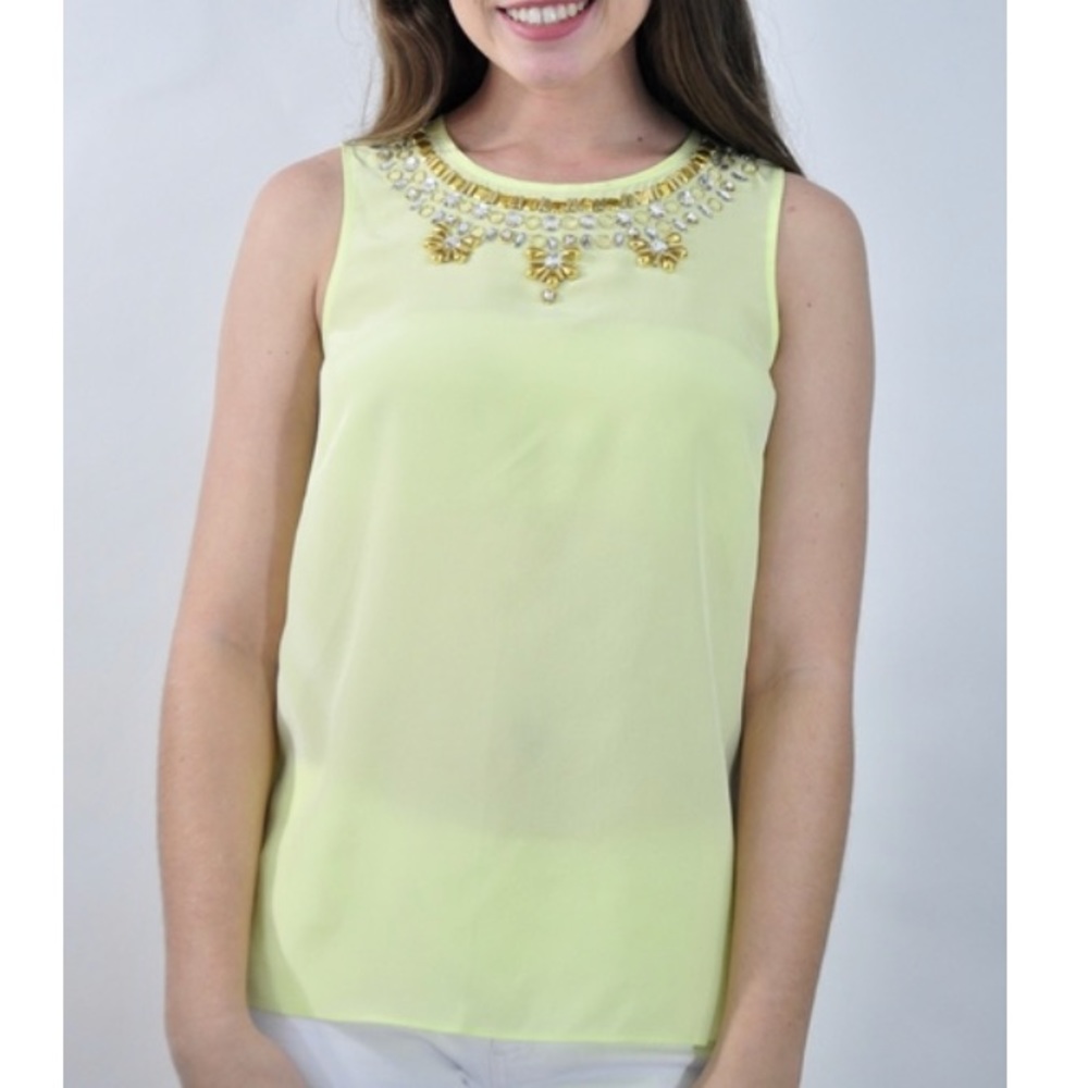 Lilly Pulitzer Havana Top in Kelp Green
